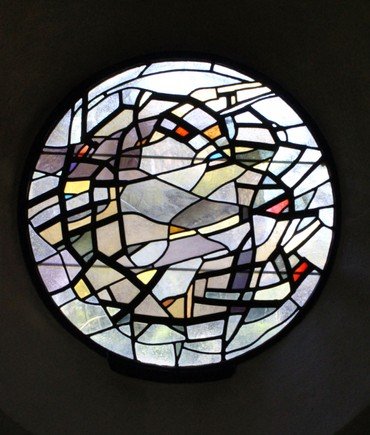 Mosaikvindue i kirken