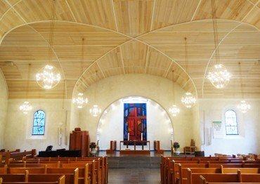 Virum Kirke indefra